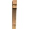 Ekena Millwork Imperial Block Rough Sawn Bracket, Western Red Cedar, 6"W x 40"D x 44"H BKT06X40X44IMP05RWR - alternate 4